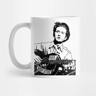 Woody Guthrie - This Machine Kills Fascists Mug